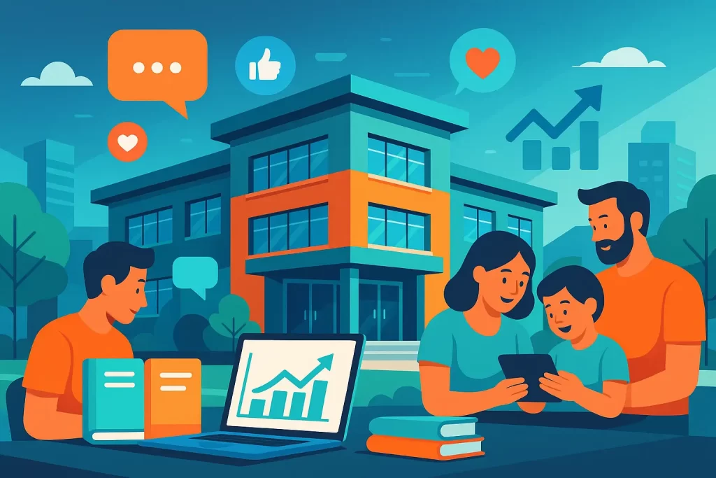 Marketing digital para escolas e creches